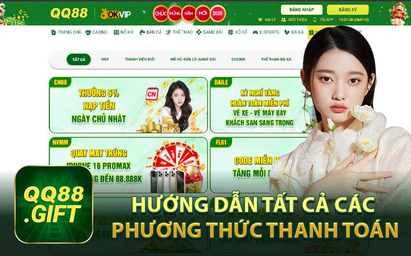 Hướng Dẫn Tất Cả Các Phương Thức Thanh Toán