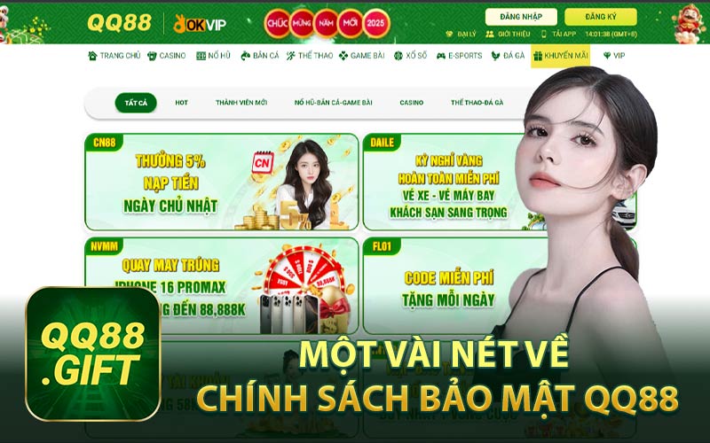 Một Vài Nét Về Chính Sách Bảo Mật QQ88