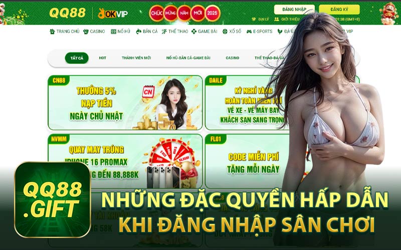 Những Đặc Quyền Hấp Dẫn Khi Đăng Nhập Sân Chơi