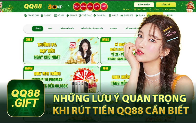 Những Lưu Ý Quan Trọng Khi Rút Tiền QQ88 Cần Biết