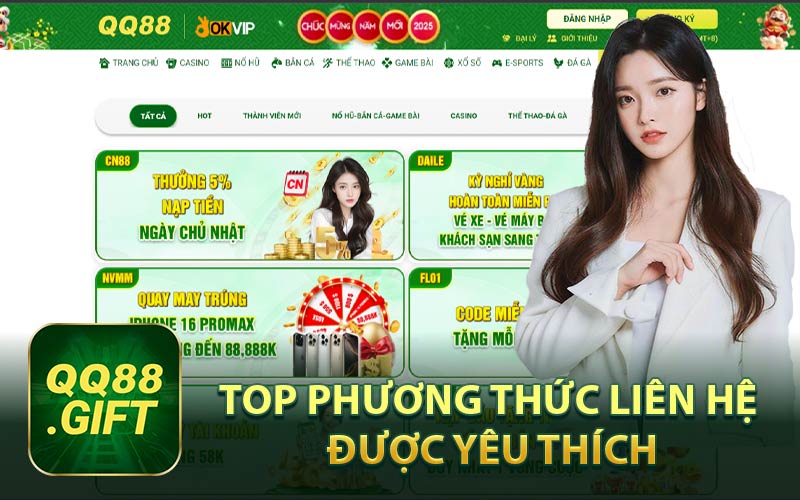 Top Phương Thức Liên Hệ Được Yêu Thích