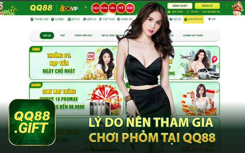 Lý Do Nên Tham Gia Chơi Phỏm Tại QQ88